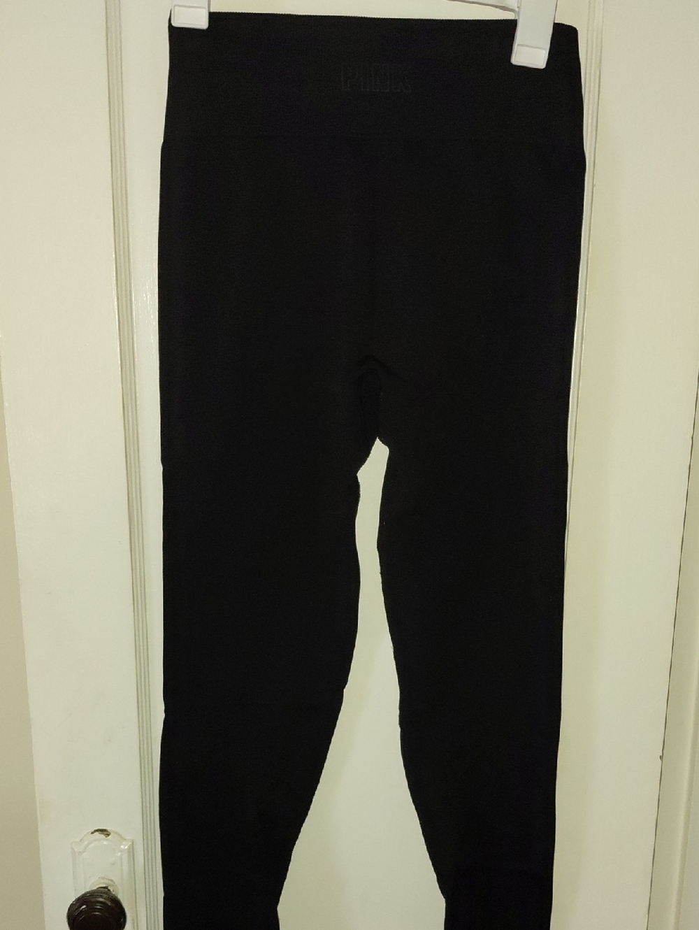PINK Victoria's Secret Black High-Waist Leggings